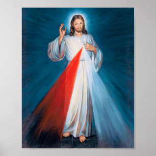 Poster Arte de parede de Jesus Cristo presente decoração 