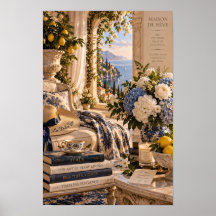 Arte de Parede de Vivência Lenta da Riviera Italia
