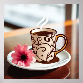 Poster Arte de Parede Decorativa - Canecas #4