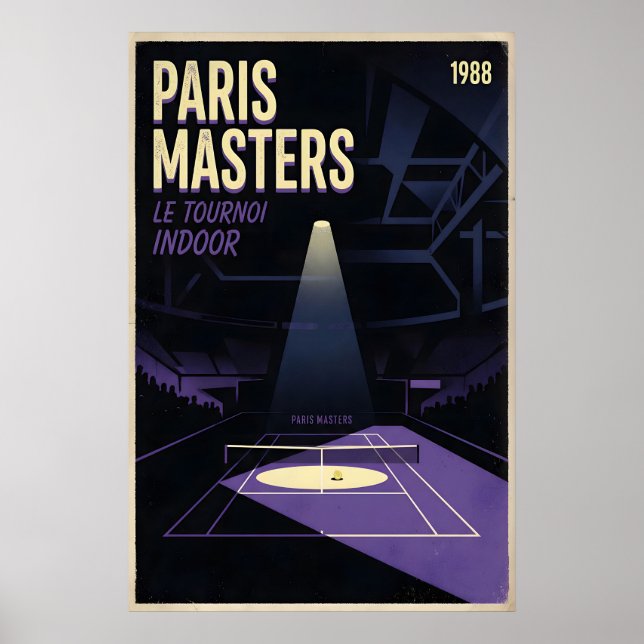 Poster Arte de Parede do Masters de Paris Gráfico de Quad (Frente)