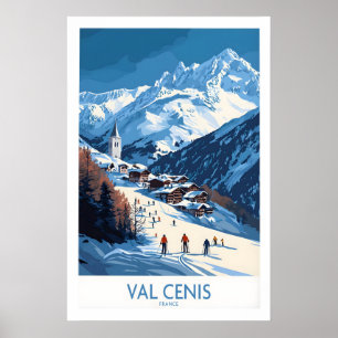Poster Arte de Parede dos Alpes Franceses 1