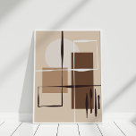 Poster Arte de parede em forma de Abstrato neutro<br><div class="desc">Esta Arte de Parede de Abstrato Neutral é uma escolha excelente para um interior neutro ou boêmico. Localize produtos correspondentes na coleção Artes de Ilustração do Boho.</div>