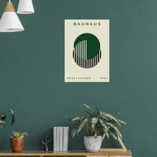 Poster Arte de Parede Geométrica Bauhaus 1923, design de