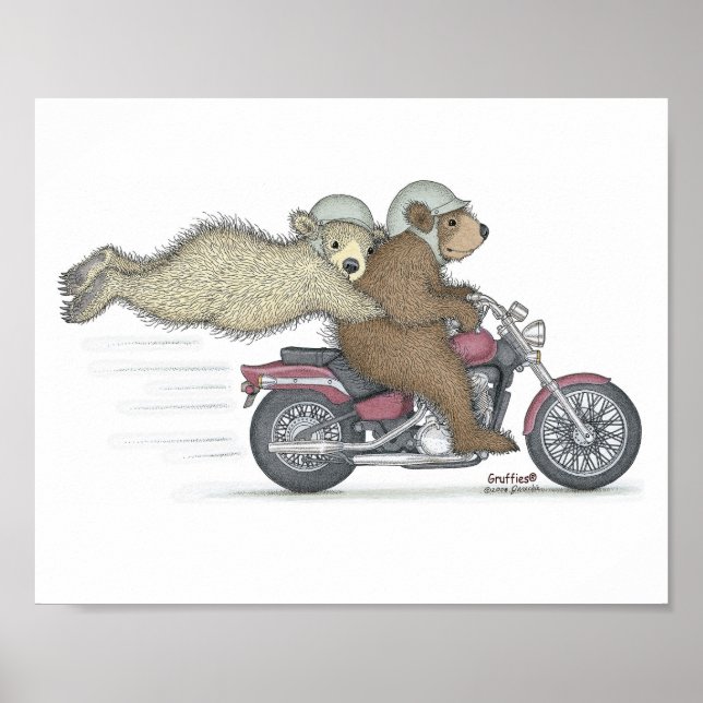 Poster Arte de Parede Gruffy® (Frente)