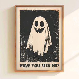 Poster Arte de Parede Imprimível de Fantasma Estampa Dive