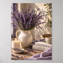 Arte de Parede Lavanda de Viver Devagar | Botânica