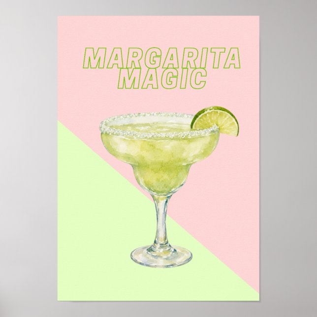 Poster Arte de Parede Margarita Magic (Frente)