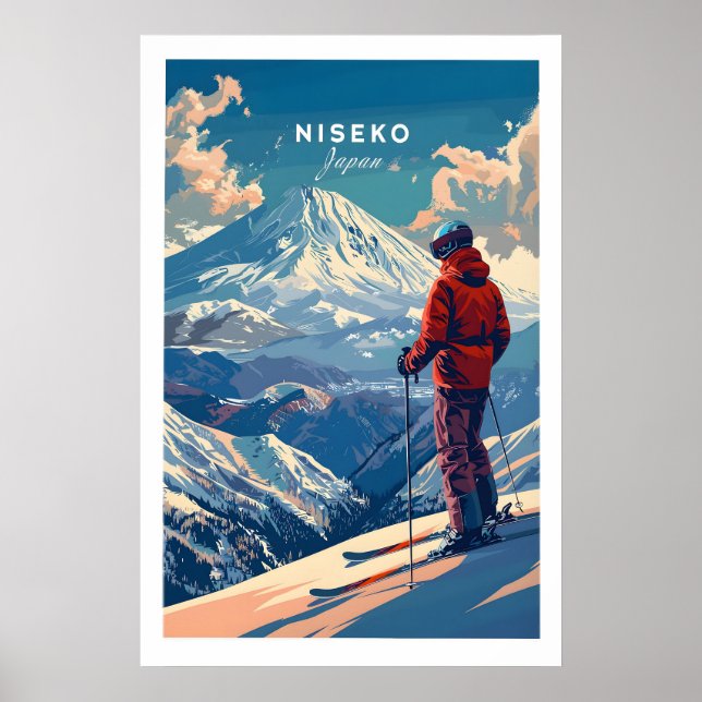 Poster Arte de Parede Niseko - Japão 1 (Frente)