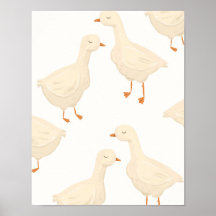 Arte de Parede para Quarto de Bebês com Patos