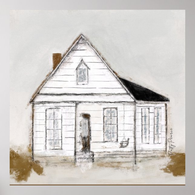 Poster Arte de Parede Primitiva (Frente)