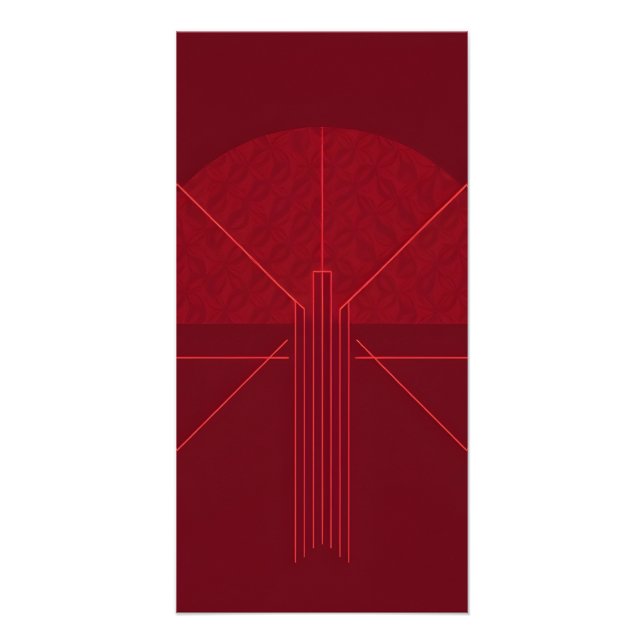 Pôster Arte de parede retrô minimalista (Frente)