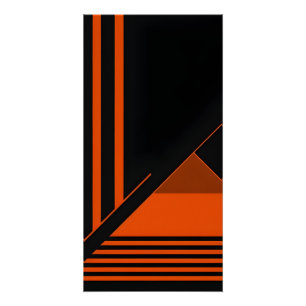 Pôster Arte de parede retrô minimalista