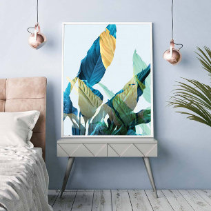 Poster Arte de Parede Tropical