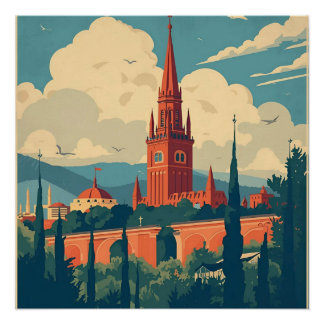 Pôster Arte de parede vintage