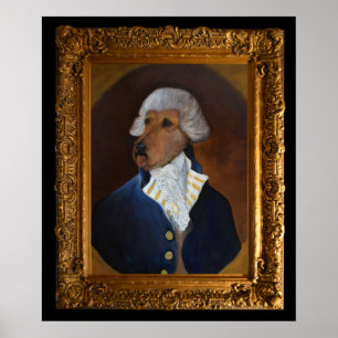 Poster Arte de pintura irlandesa do "cavalheiro" de