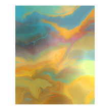 Arte de pintura por Abstrato Primavera moderna