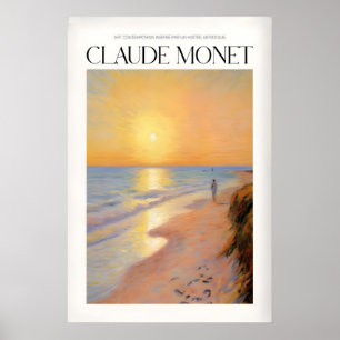 Poster Arte de Praia Monet