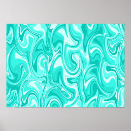 Poster Arte de Redemoinho Abstrato