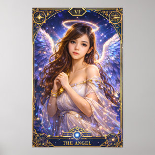 Poster Arte de Retrato de Fantasia Original – A Coleção A