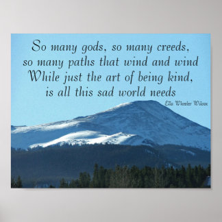 Poster Arte de ser gentil