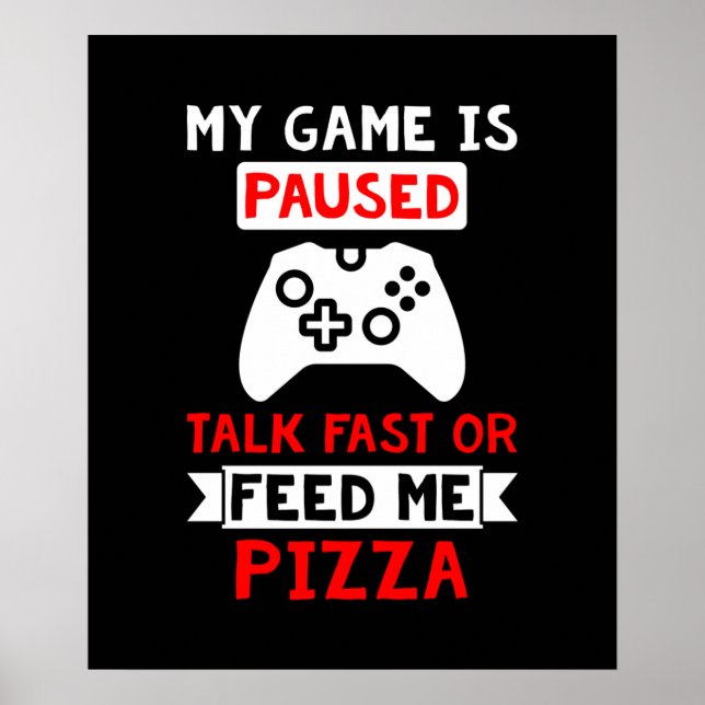 Poster arte de videogames engraçada (Frente)