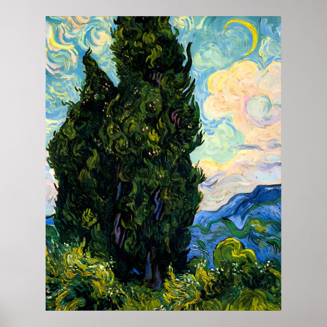Poster arte de Vincent Van Gogh (Frente)