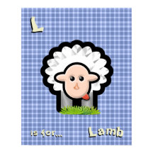 Arte de Xadrez Azul Personalizada - Lamb