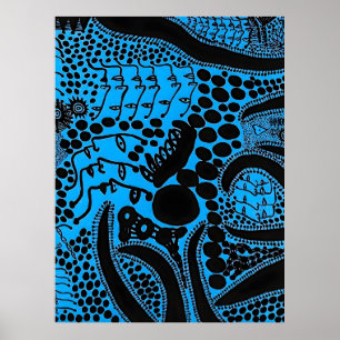 Poster Arte de Yayoi Kusama