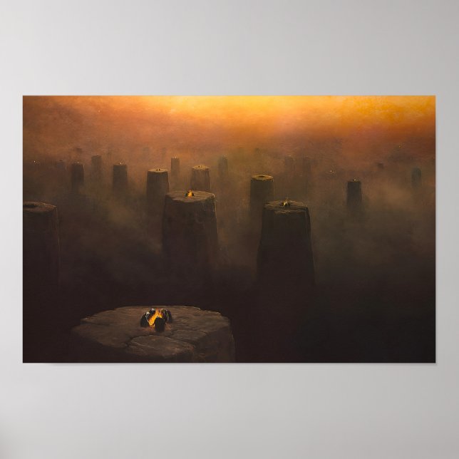Poster arte de Zdzislaw Beksinski (Frente)