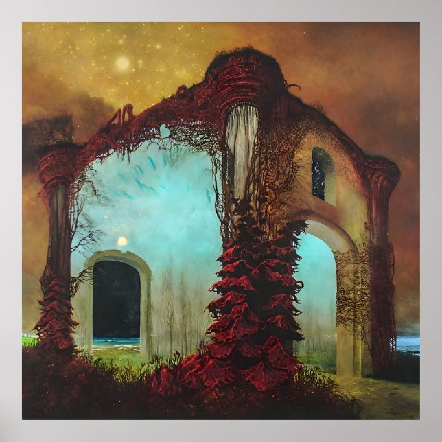 Poster arte de Zdzislaw Beksinski (Frente)
