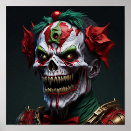 Poster Arte de Zumbi Gerada por IA