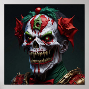 Poster Arte de Zumbi Gerada por IA