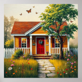 Poster Arte Decorativa - Home Sweet Home #1