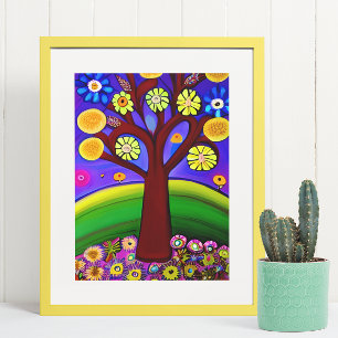 Poster Arte Deslumbrante Mantendo Contato