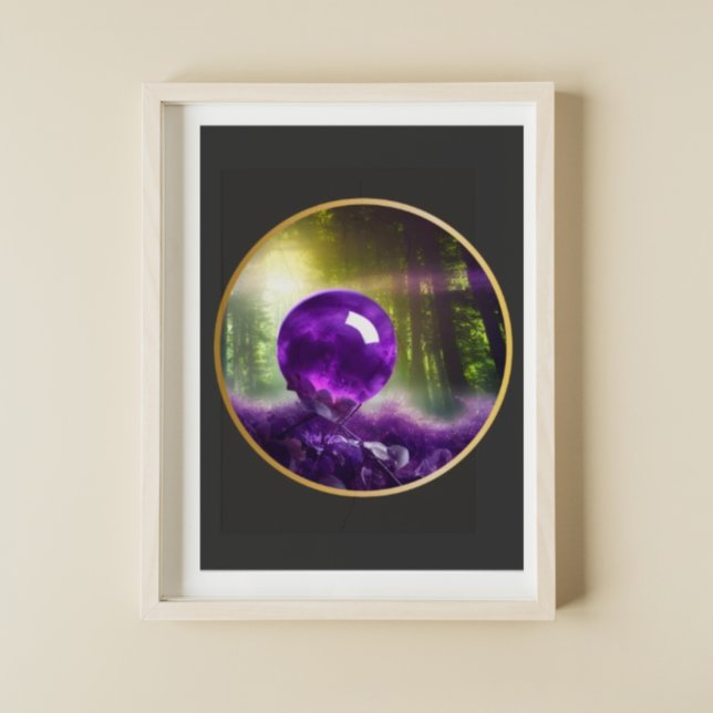 Poster Arte Digital Ametist Orb Fantasy (Criador carregado)