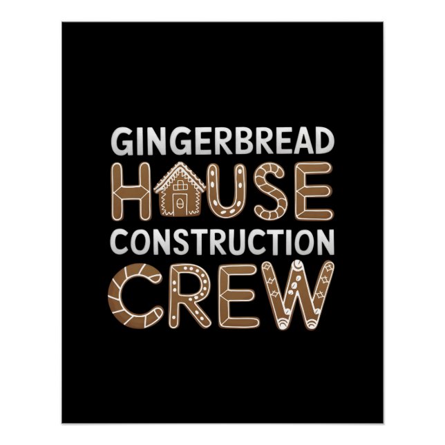 Pôster Arte Digital Da Tripulação De Construção De Ginger (Frente)