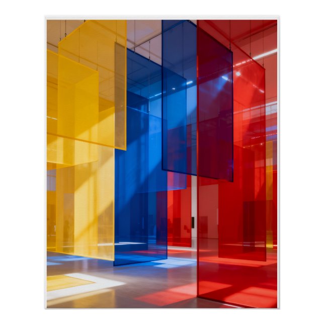 Pôster Arte digital imersiva (Frente)