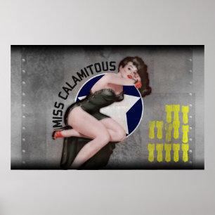 Pôster Arte do bombardeiro