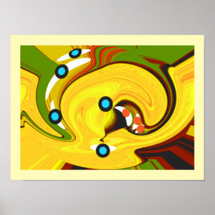 Poster arte do caminho dourado