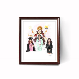 Poster Arte do dia das mulheres