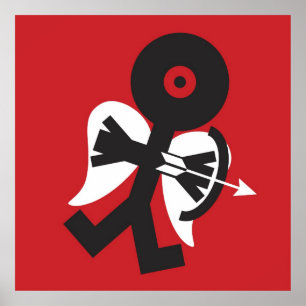 Pôster Arte do ícone do Cupido