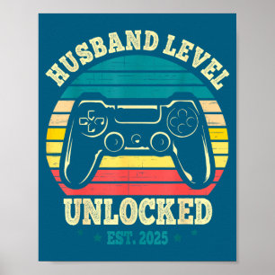 Poster Arte do Marido Nivelado pelo Gamer Casado