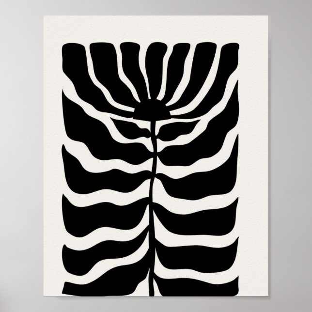 Poster Arte do muro de Boho (Frente)