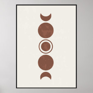 Poster Arte do muro de Boho