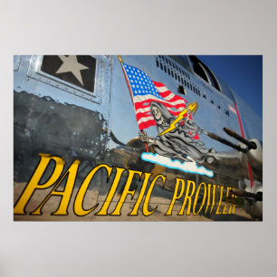 Pôster Arte do nariz de WWII