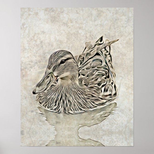 Poster Arte do Pato Digital (Frente)