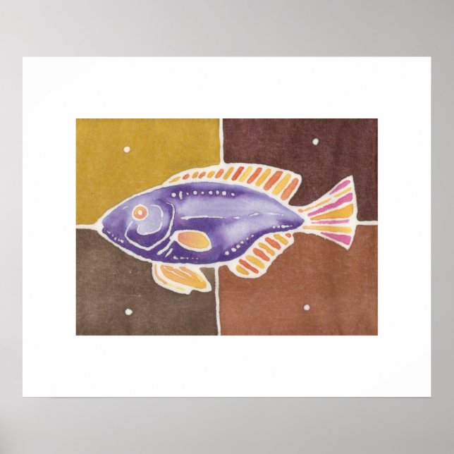 Poster arte do peixe (Frente)