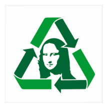Arte do Símbolo de Reciclagem Ecológico da Mona Li
