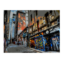 Arte e Grafite de Hosier Lane - Melbourne
