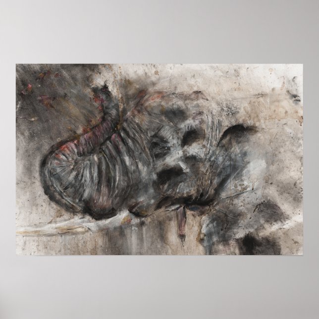 Pôster arte elefante (Frente)